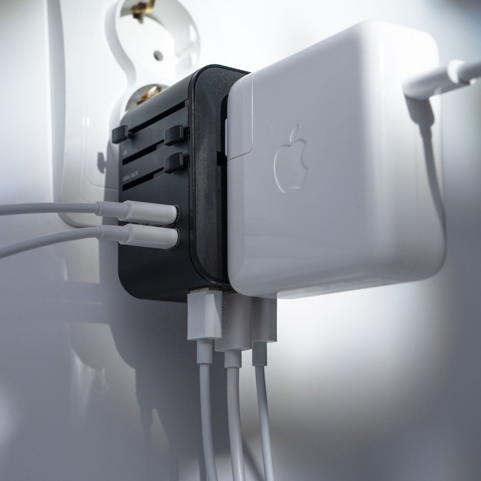 Matador Global Travel Adapter - Black - Lifestyle image