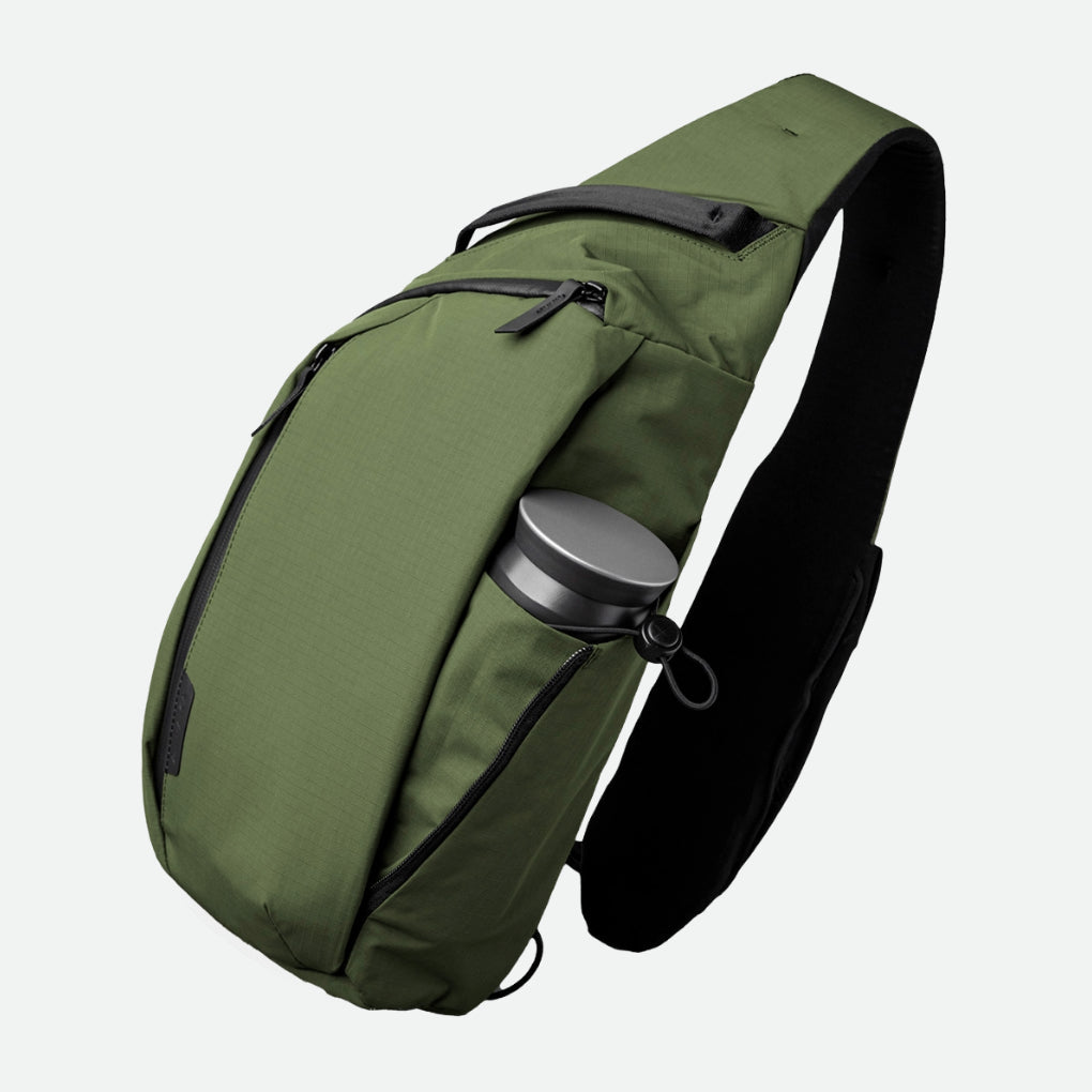 Alpaka Metro Crossbody - Right Shoulder - Green Axoflux