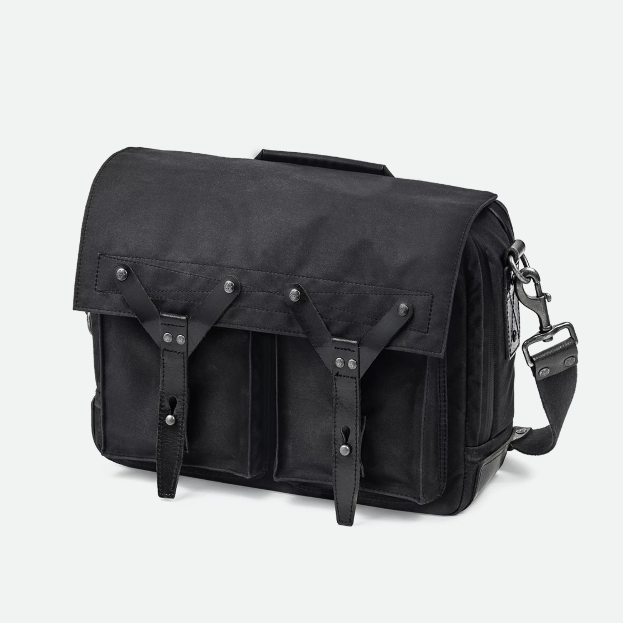 Wotancraft "New City Explorer" Scout Daily / Camera Bag 9L - Black Canvas / Black Leather - Hero Image