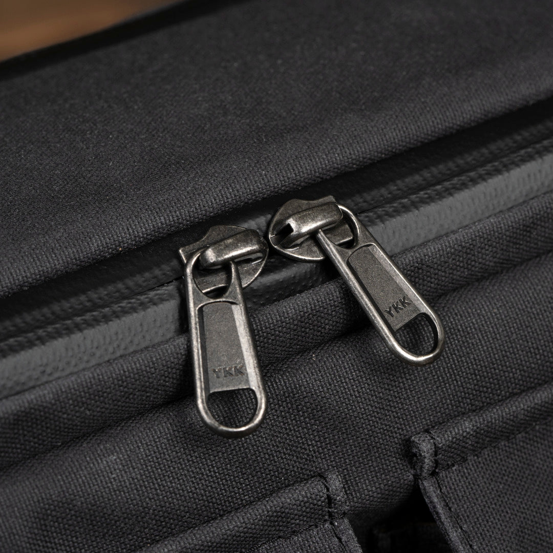 Wotancraft "New City Explorer" Scout Daily / Camera Bag 9L - Black Canvas / Black Leather