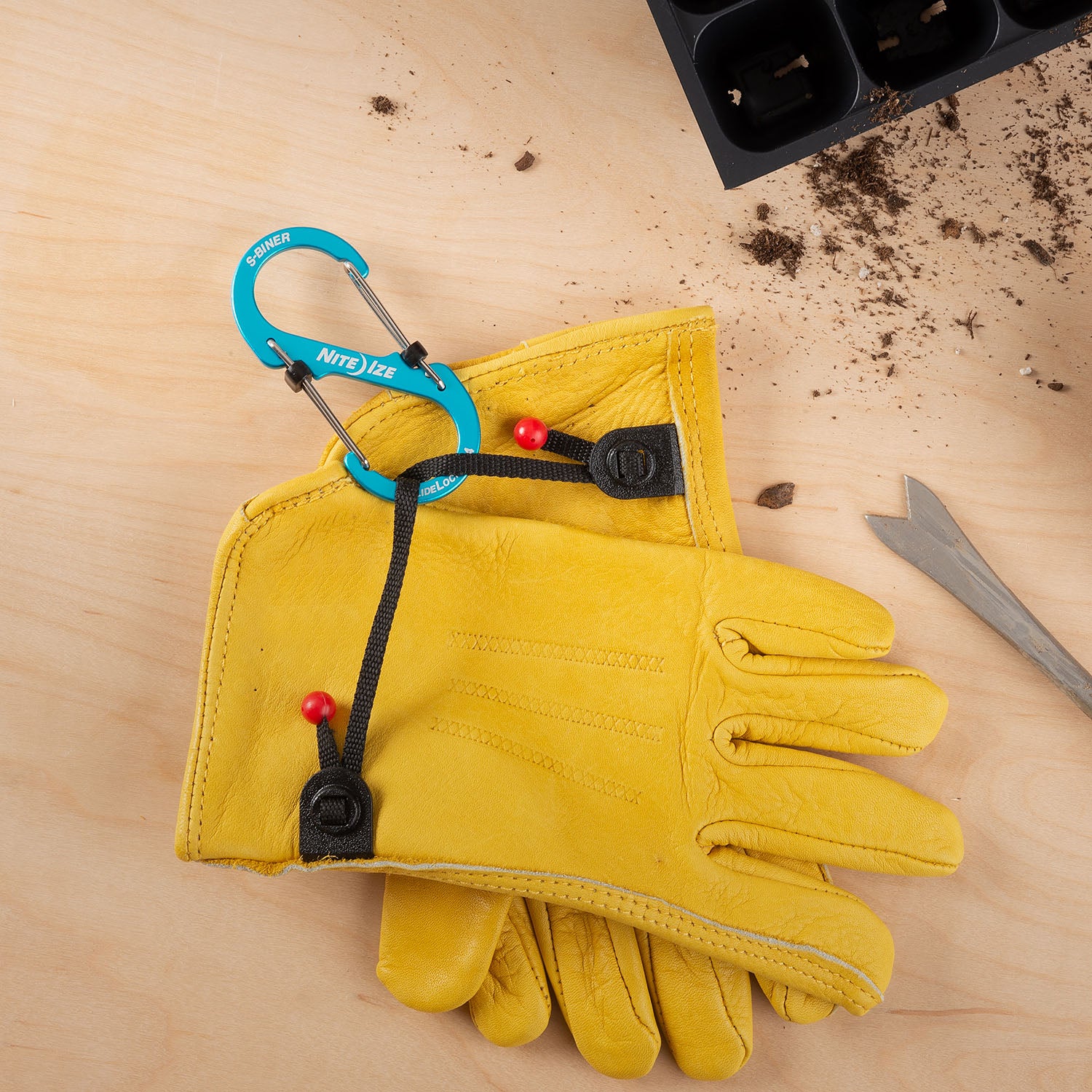 Nite Ize S-Biner SlideLock Aluminum #4 Blue