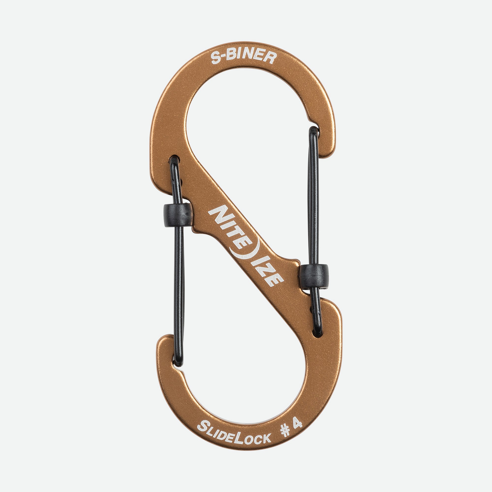 Nite Ize S-Biner SlideLock Aluminum #4 Coyote cover
