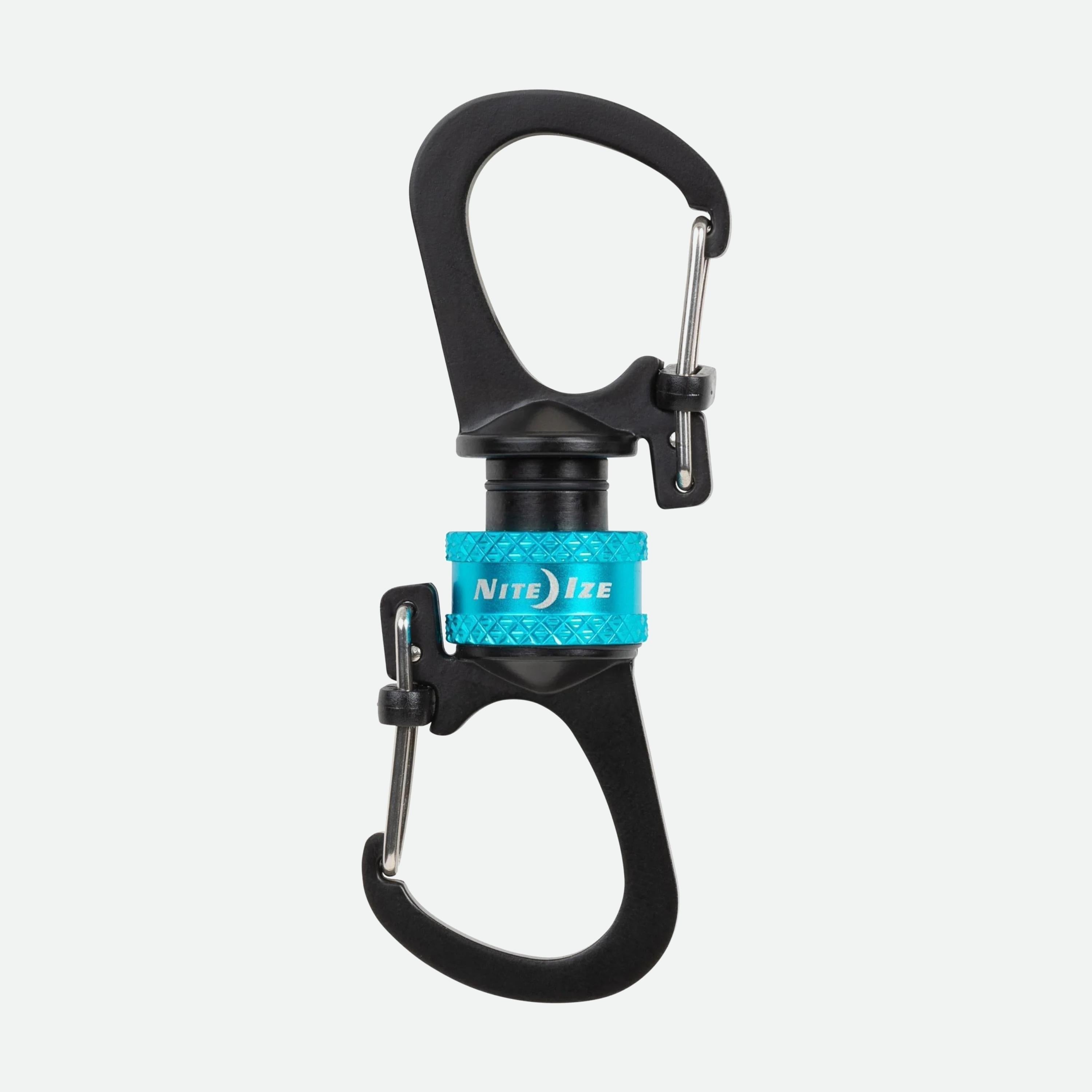Nite Ize SlideLock® 360° Magnetic Locking Dual Carabiner - Hero Image