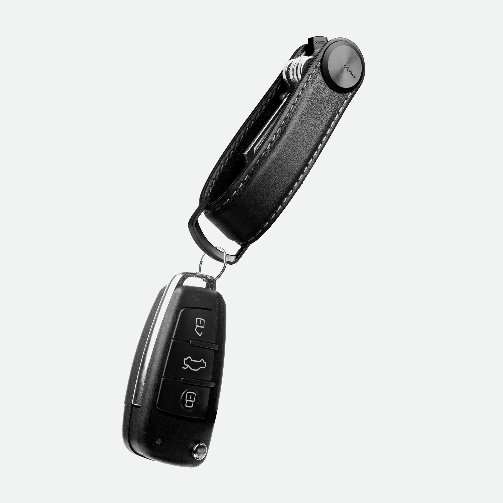 Orbitkey Key Organiser Pro Leather - Blackout