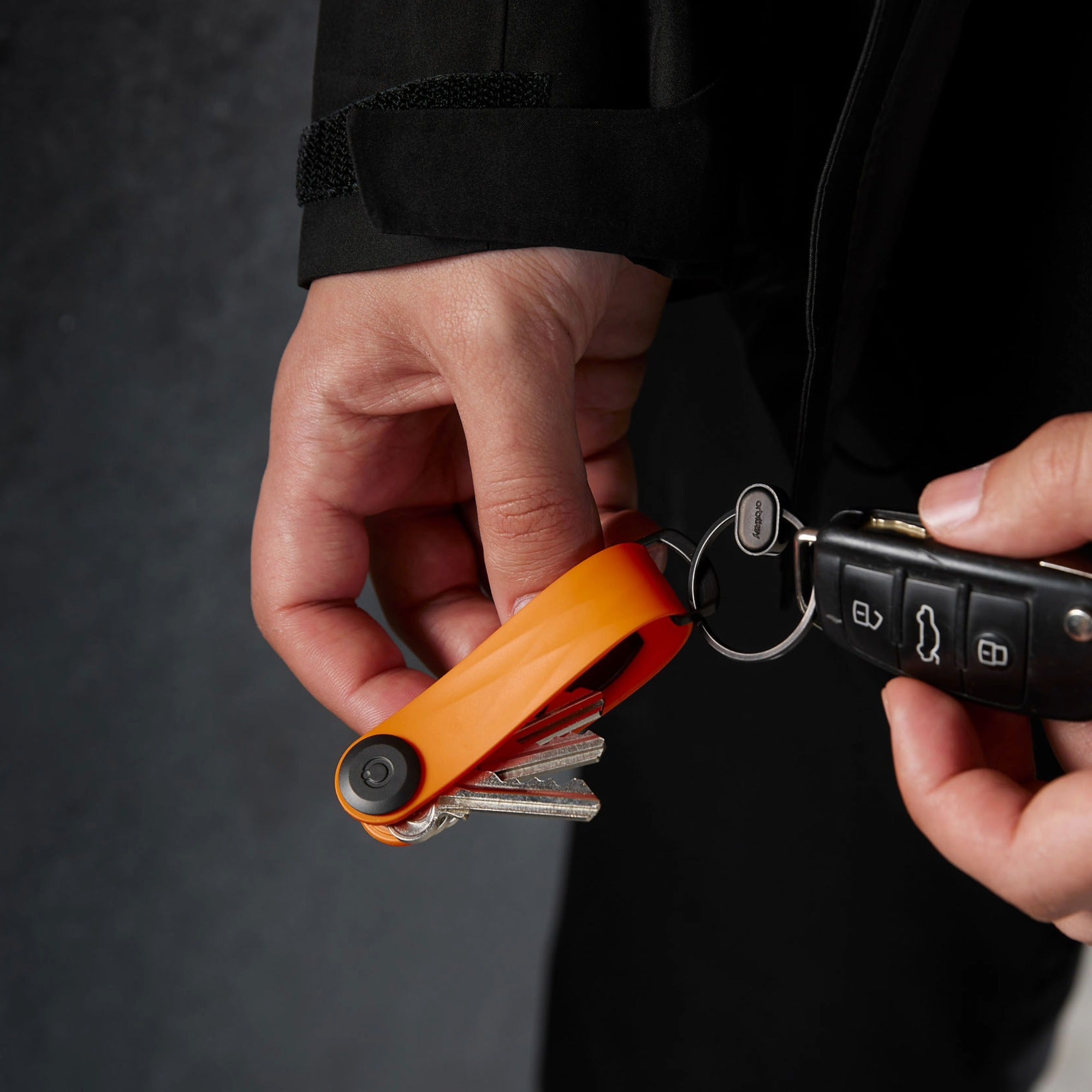 Orbitkey Key Organiser Active - Tangerine