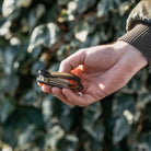 Orbitkey Key Organiser Crazy-Horse - Oak Brown with Brown Stitching