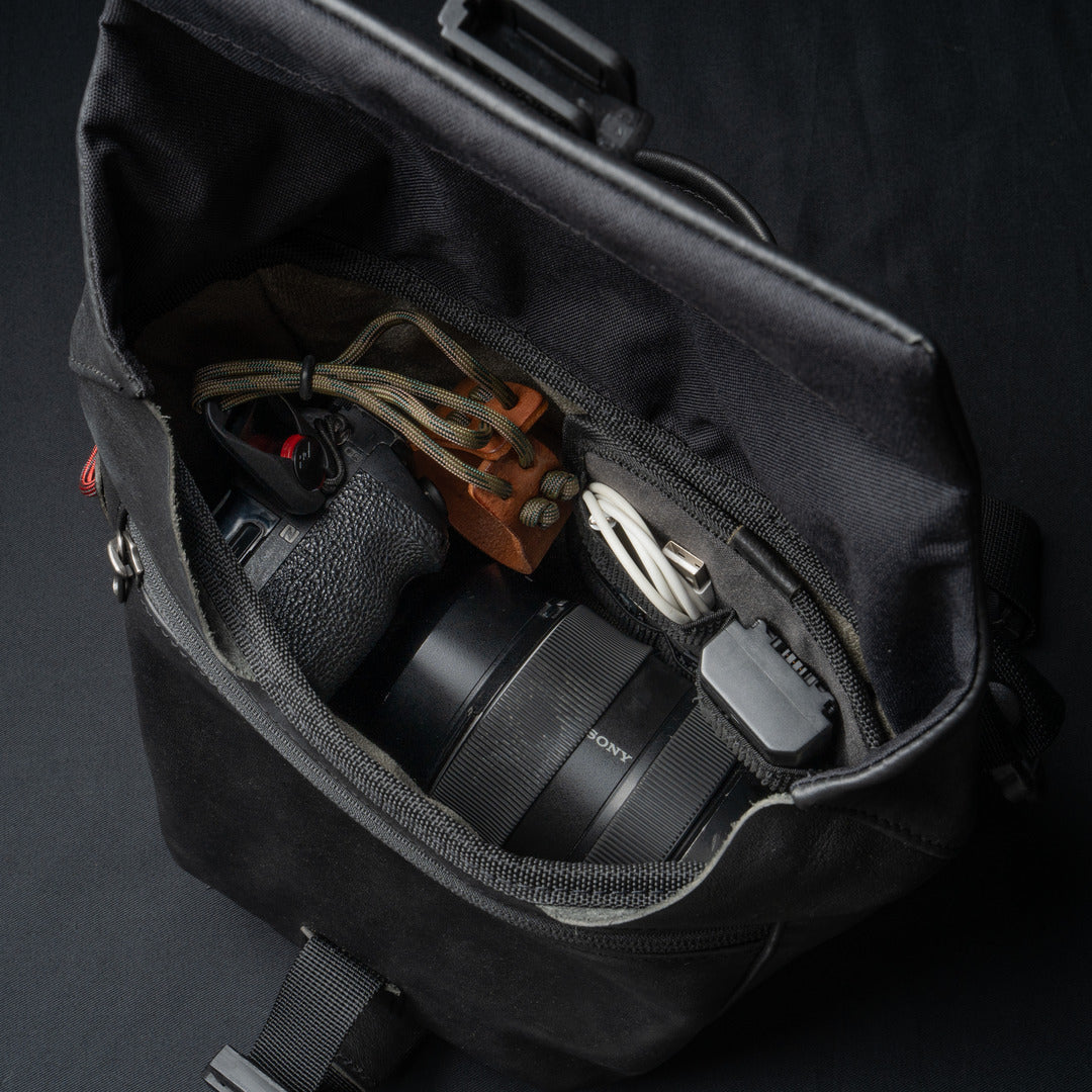 Wotancraft “Pilot” Leather Travel Camera Bag 3.5L Upgraded