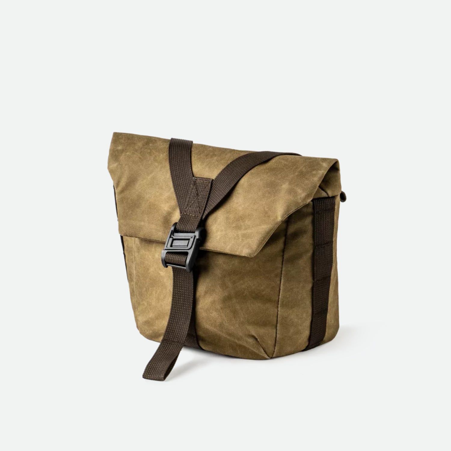 Wotancraft "Pilot" Travel Camera Bag 3.5L Upgraded - Khaki Brown Canvas