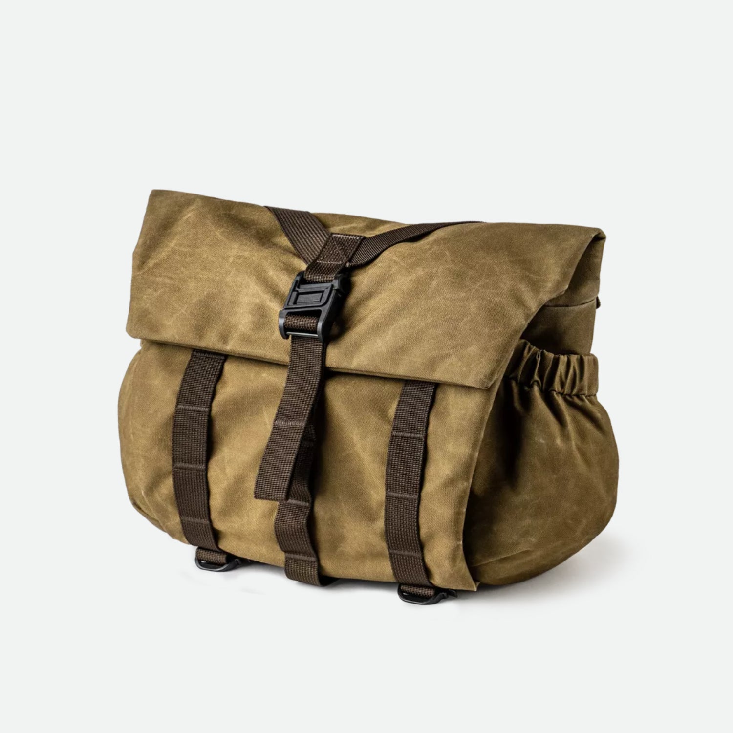 Wotancraft "Pilot" Travel Camera Bag 7L Upgraded - Khaki Brown Canvas