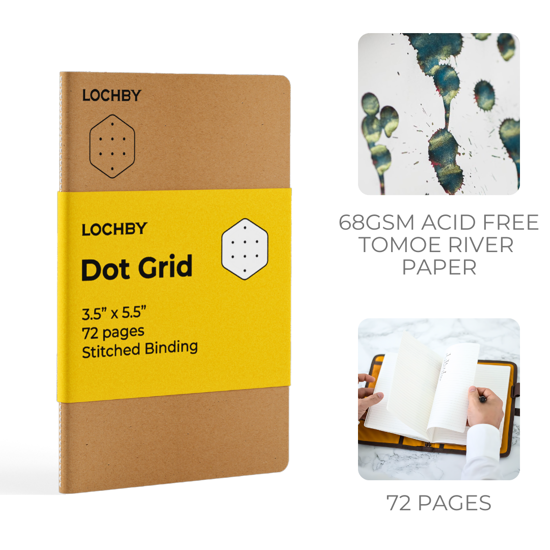 Lochby Pocket-size Notebook - Dot Grid