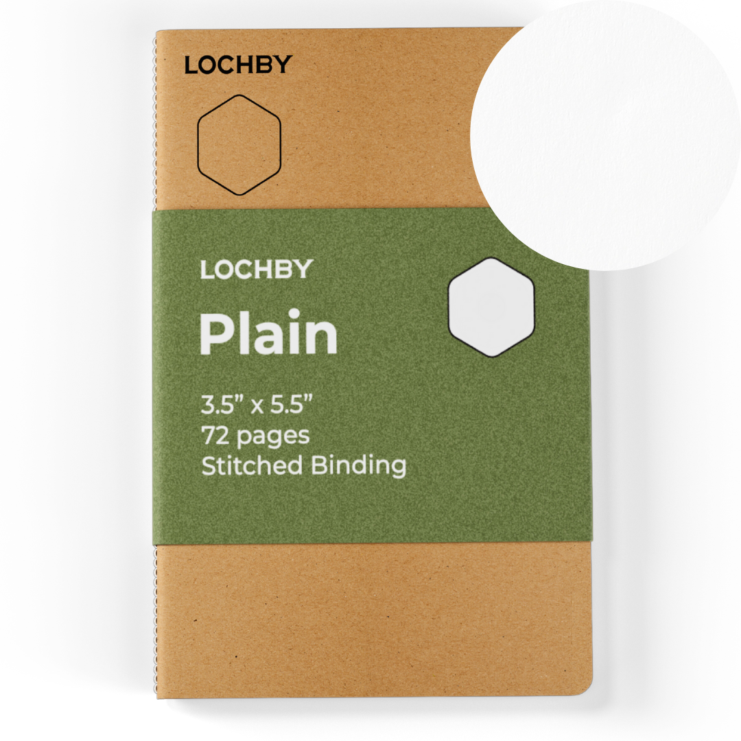 Lochby Pocket-size Notebook - Plain