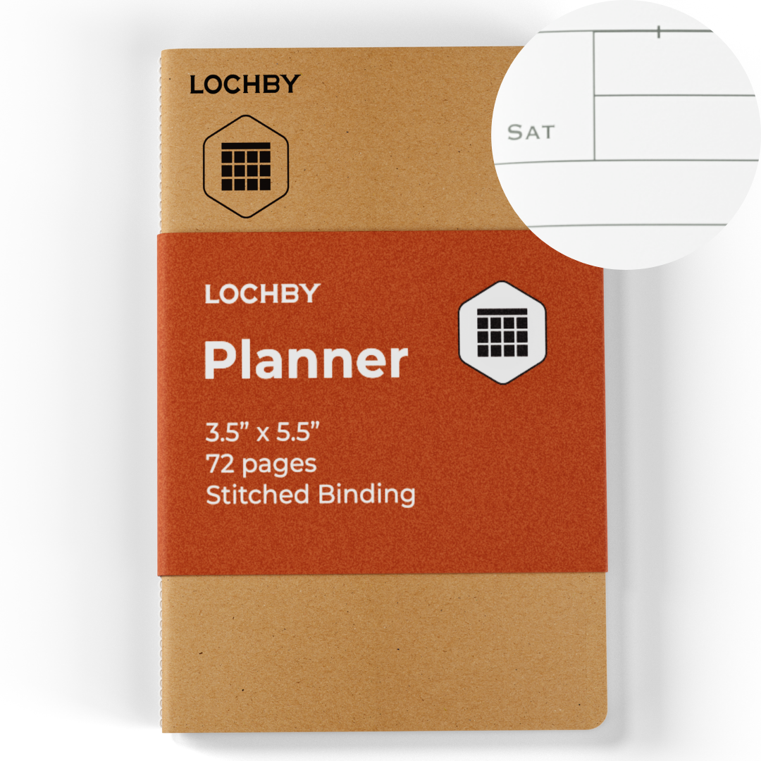 Lochby Pocket-size Notebook - Planner