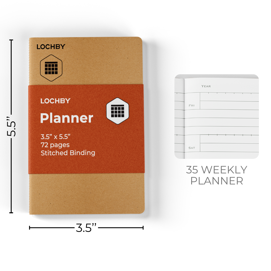 Lochby Pocket-size Notebook - Planner