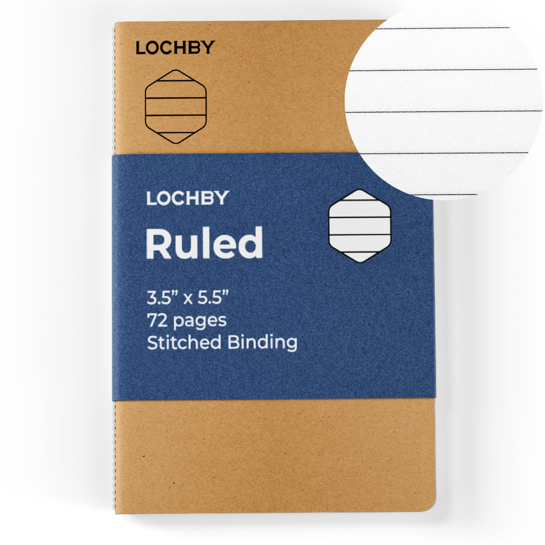 Lochby Pocket-size Notebook - Ruled