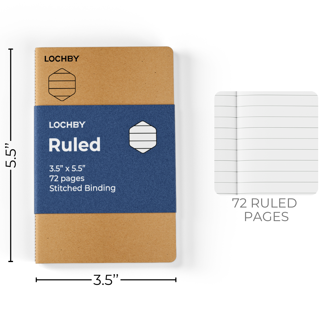 Lochby Pocket-size Notebook - Ruled