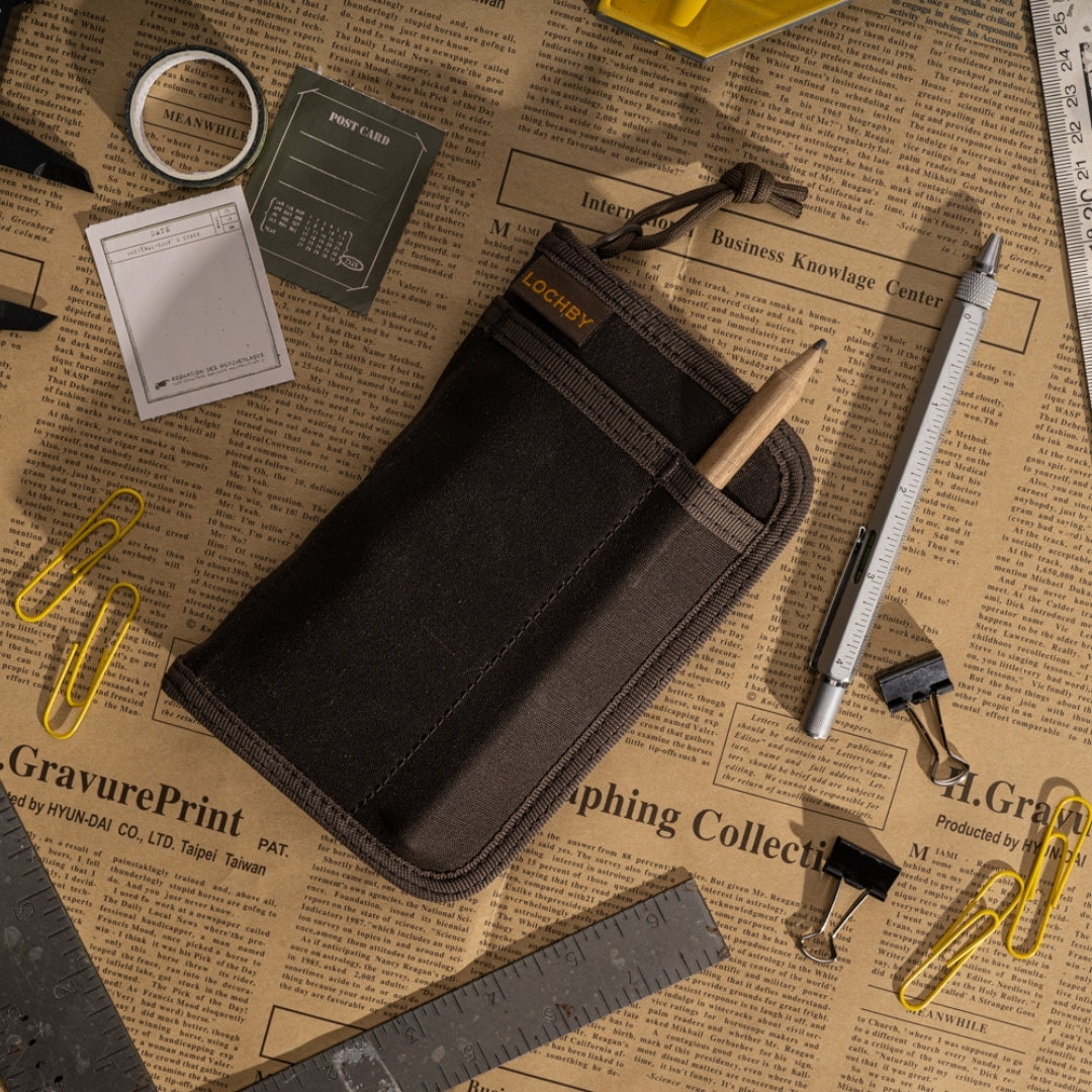 Lochby Pocket Journal - Brown - Lifestyle Image