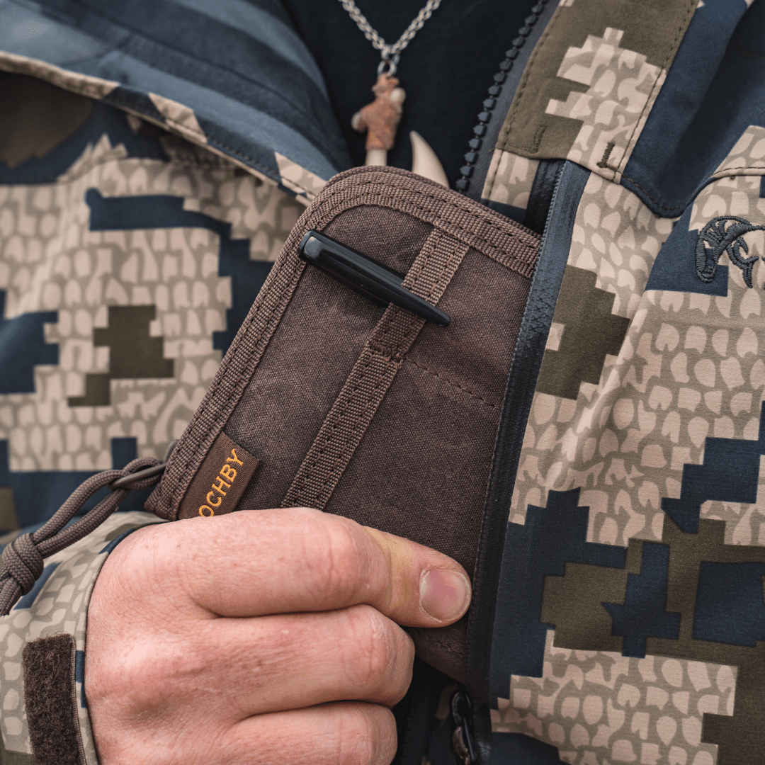 Lochby Pocket Journal - Brown - Lifestyle Image