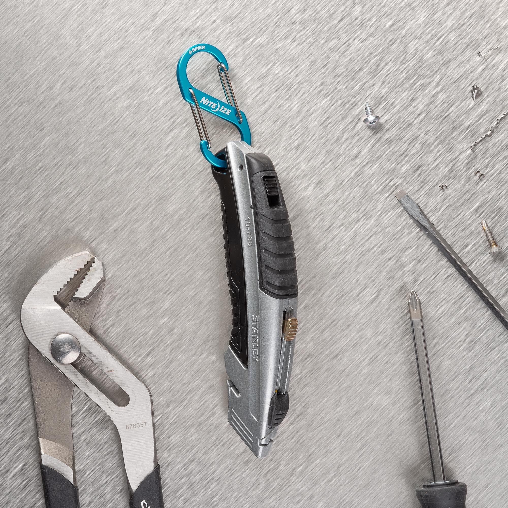 Nite Ize S-Biner® Aluminum Dual Carabiner - Blue