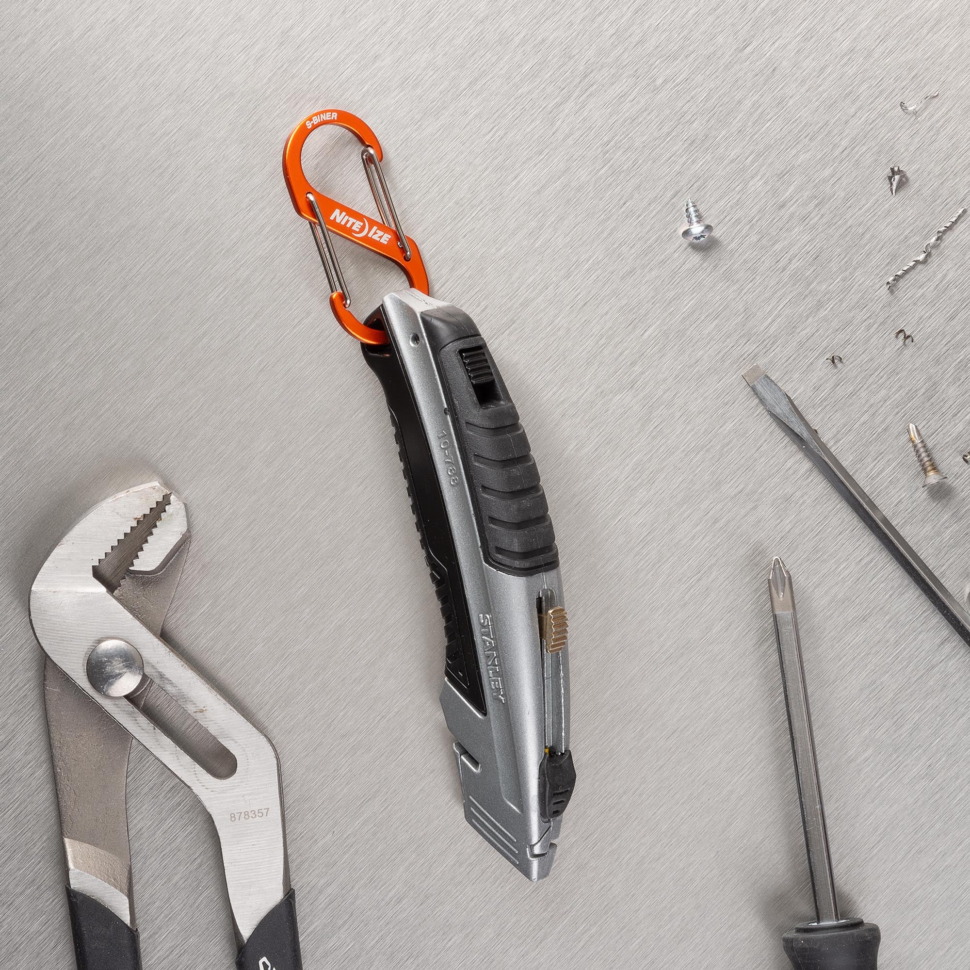 Nite Ize S-Biner® Aluminum Dual Carabiner - Orange