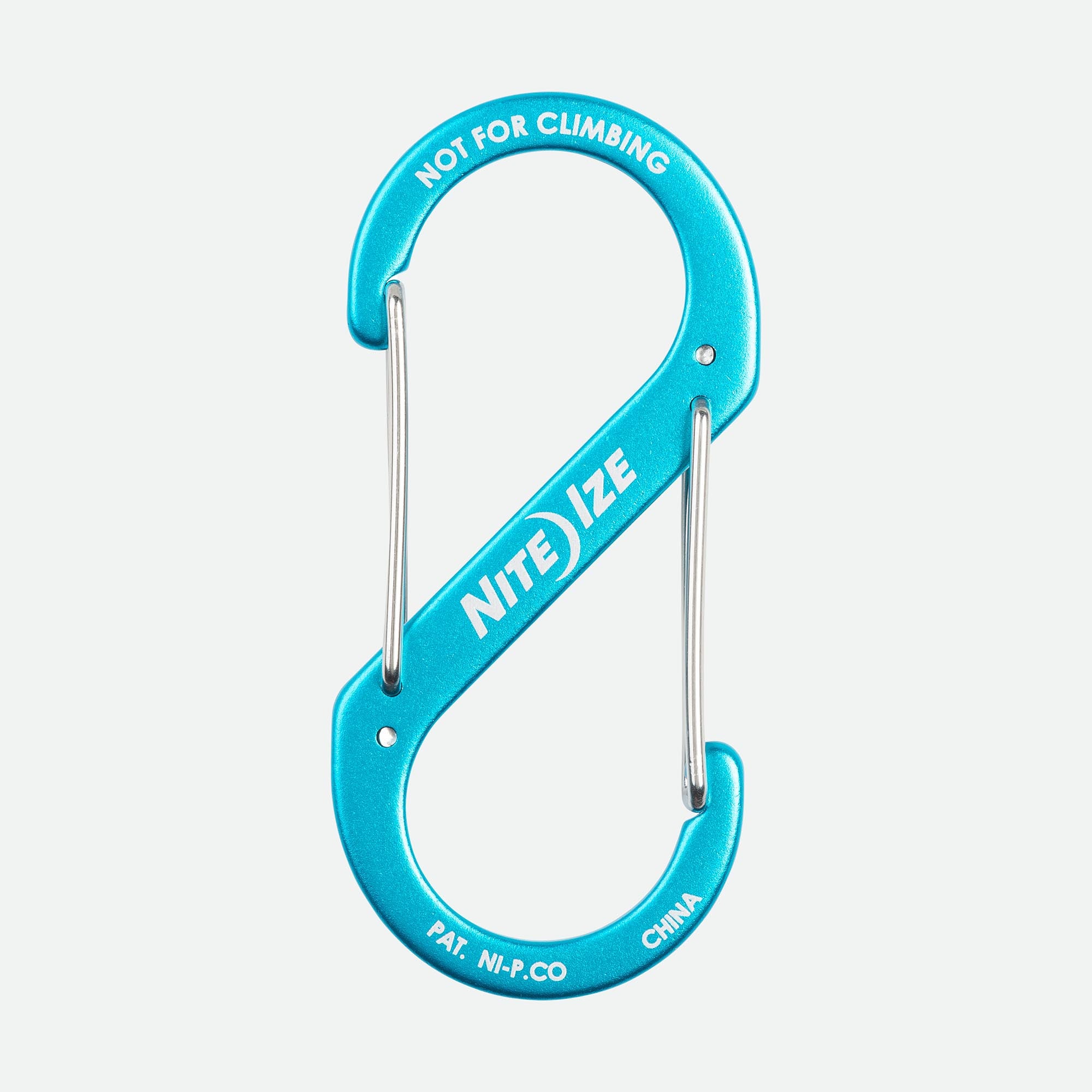 S-Biner® Aluminum Dual Carabiner - #4 Blue