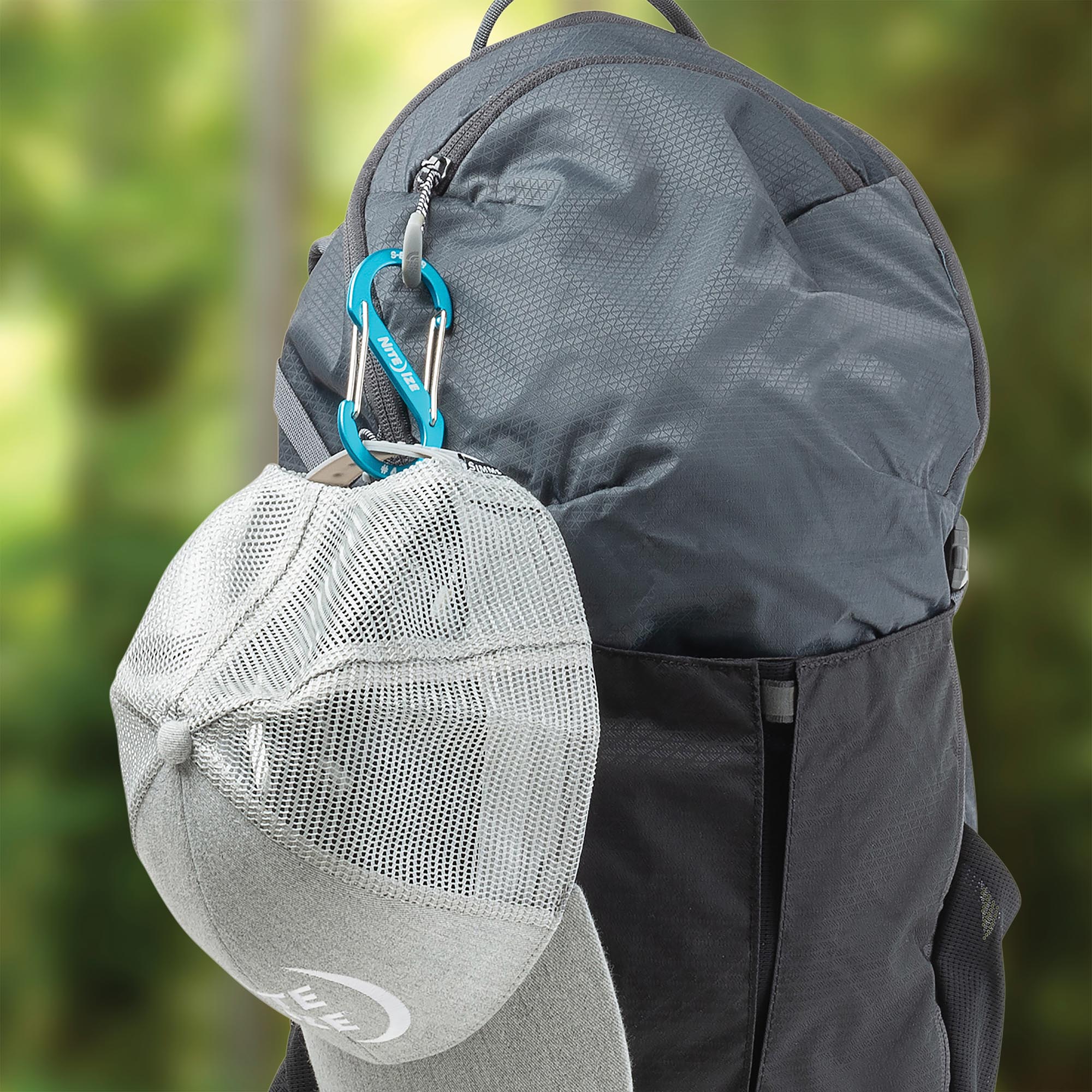 S-Biner® Aluminum Dual Carabiner - #4 Blue