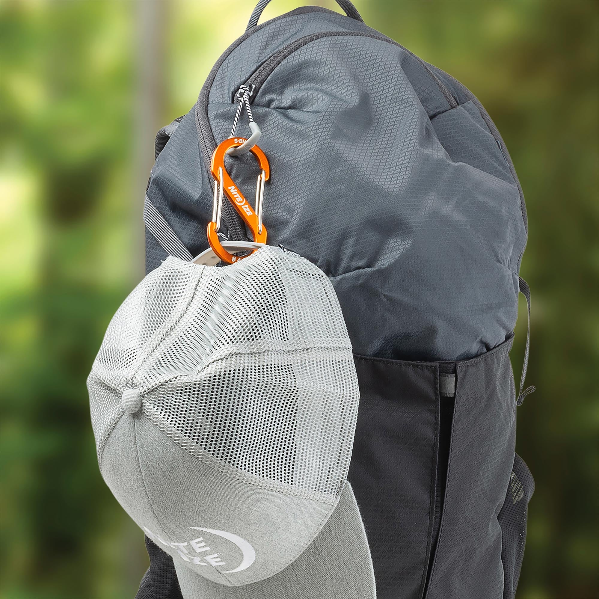 S-Biner® Aluminum Dual Carabiner - #4 Orange