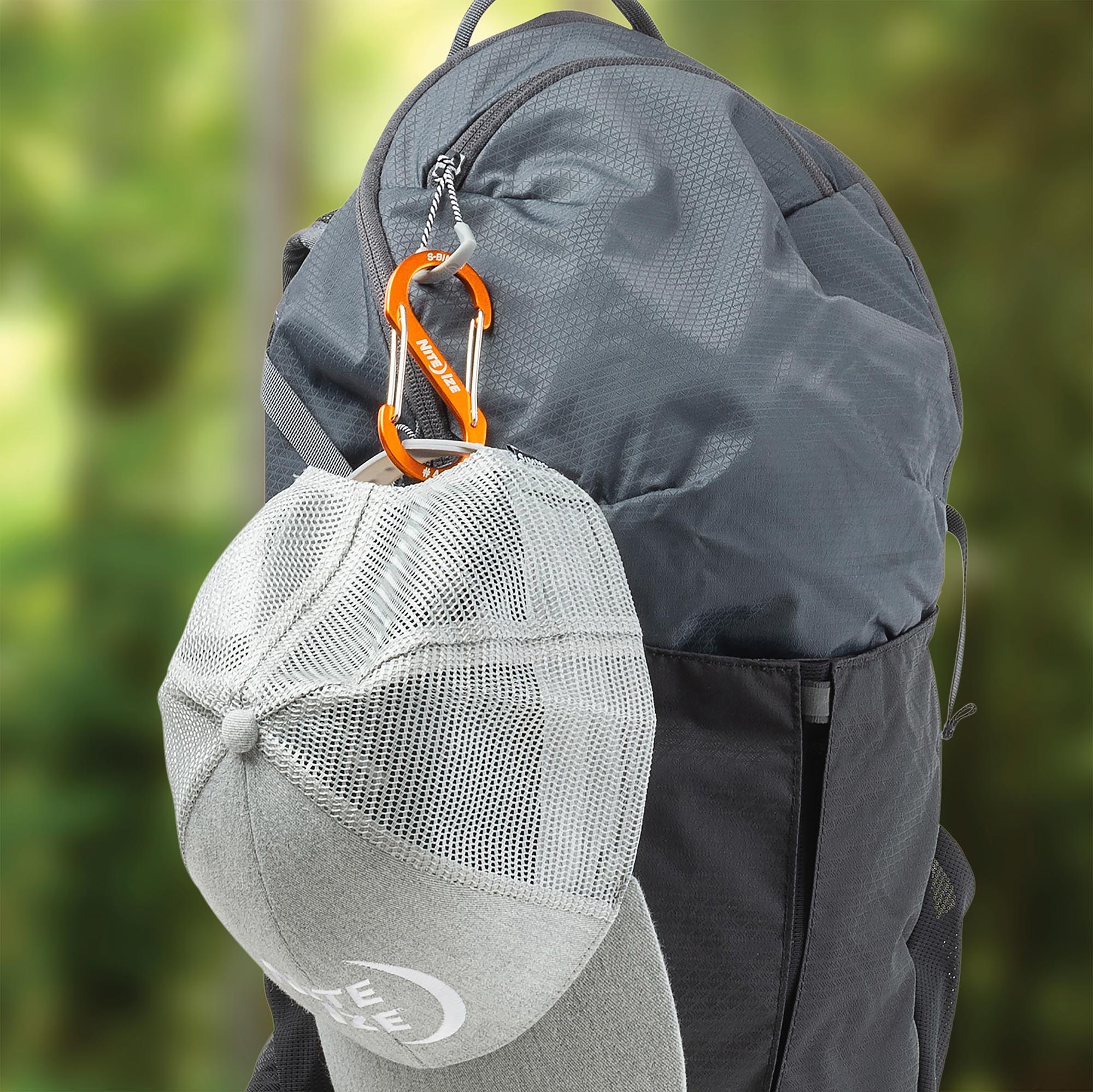 S-Biner® Aluminum Dual Carabiner - #4 Orange