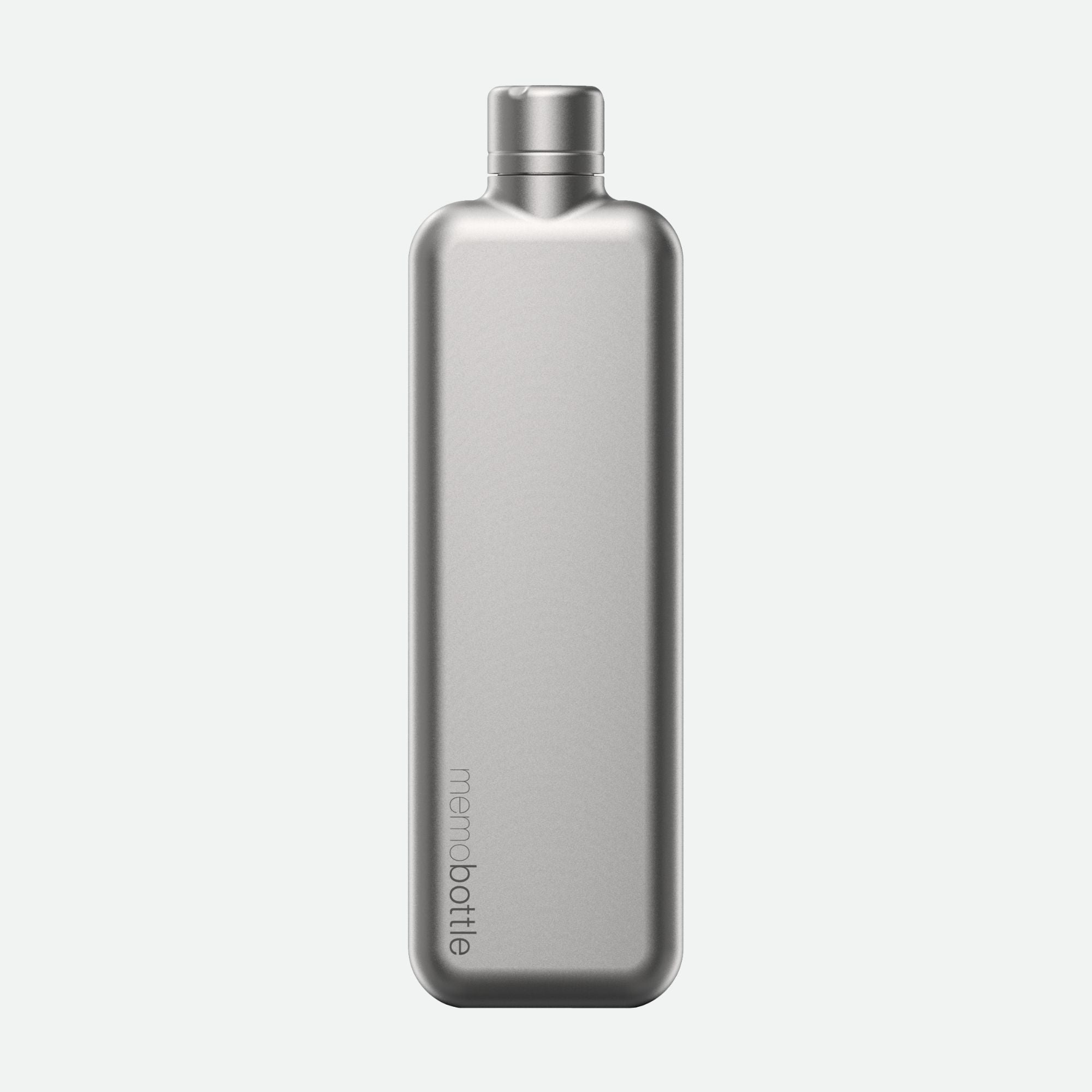 Slim Stainless Steel memobottle - Satin