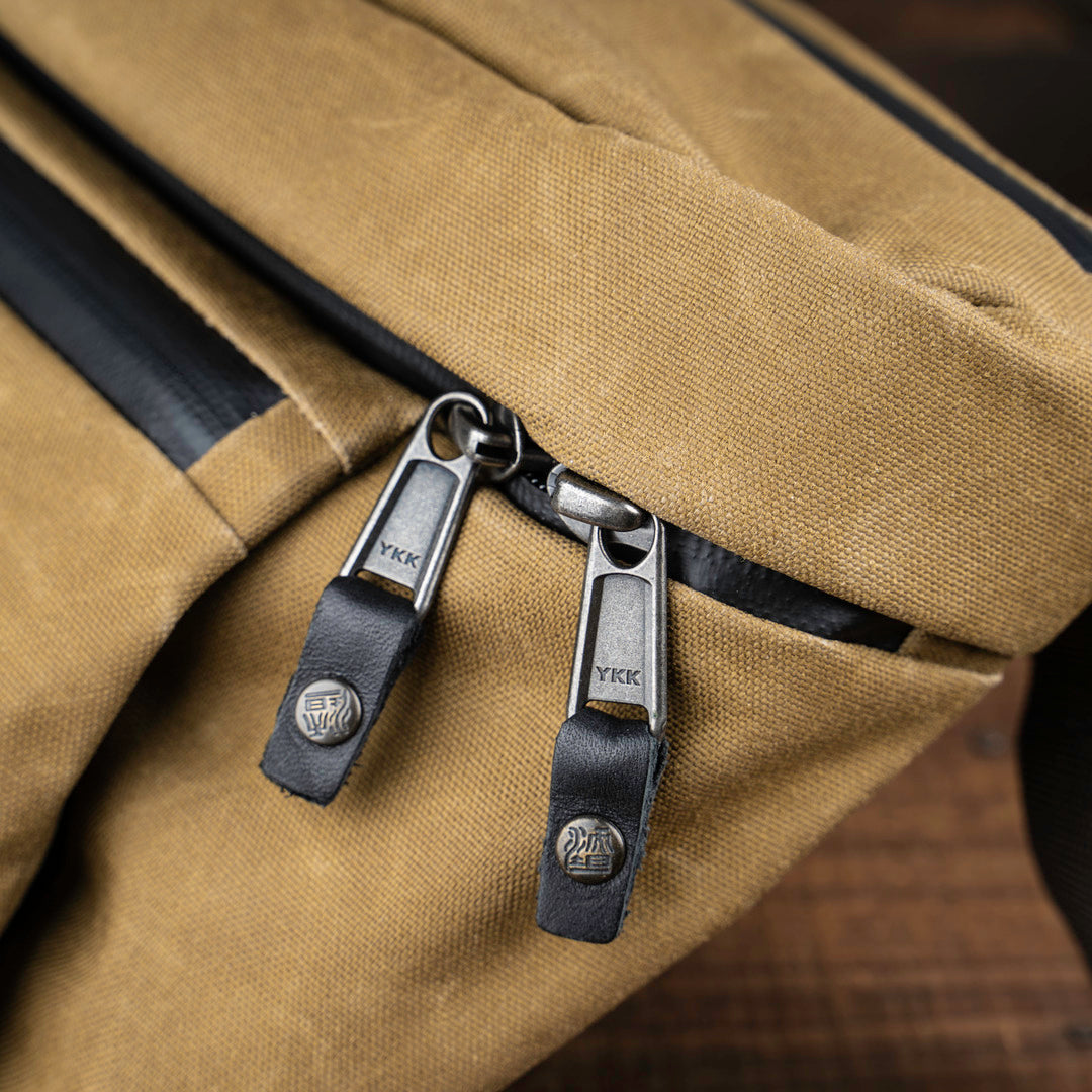 Wotancraft Sling Pouch 3.5L Upgrade - Khaki Brown Canvas