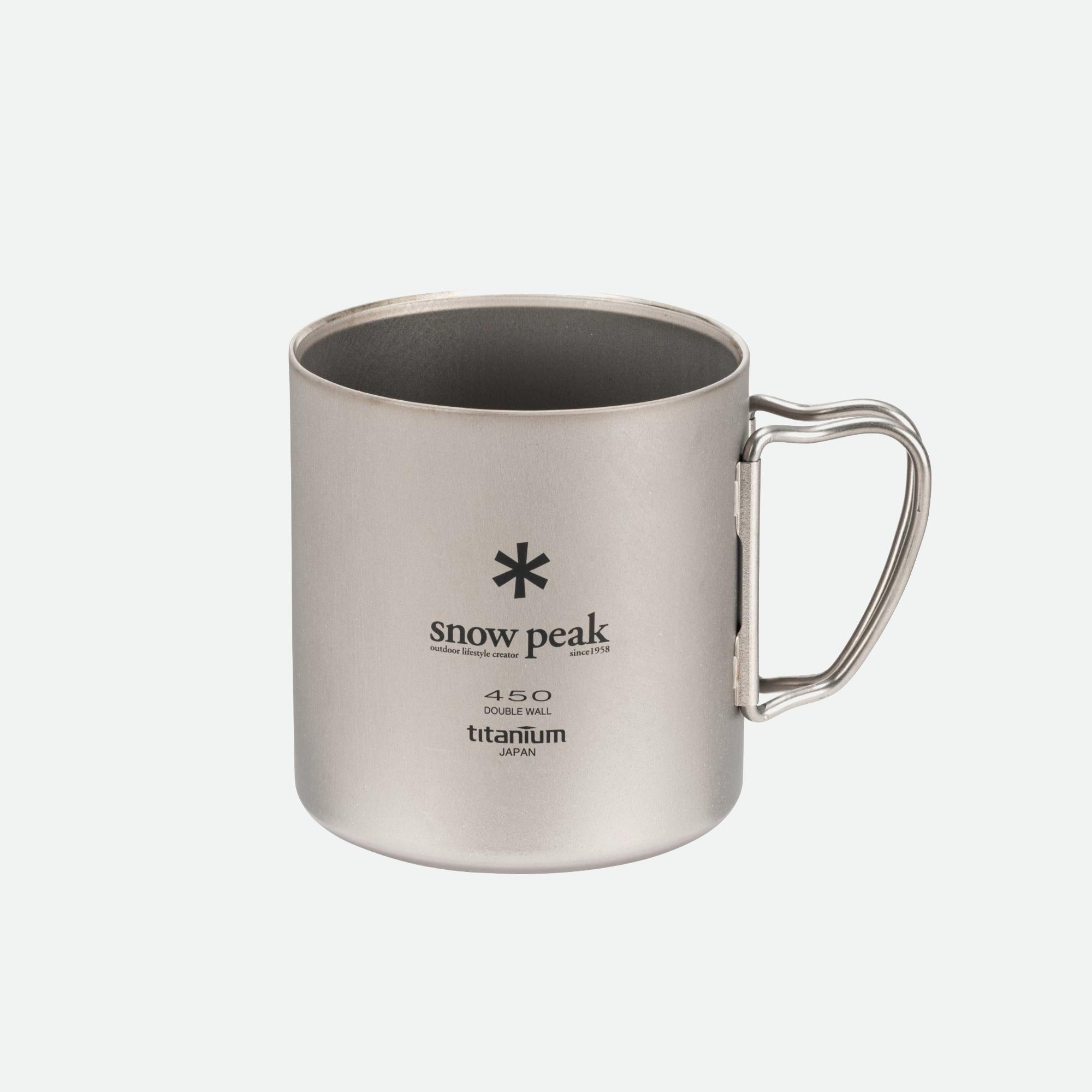 Snow Peak Ti-Double 450 Mug - Hero Image