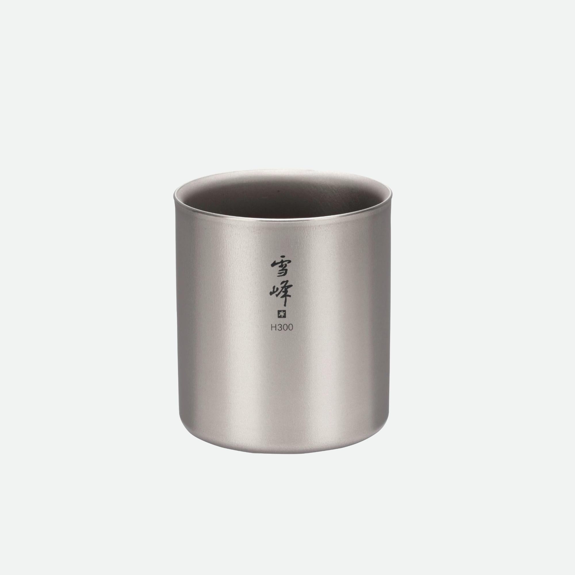 Snow Peak Ti-Double H300 Stacking Mug - Hero Image