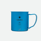 Snow Peak Ti-Single 450 Anodized Cup - Blue