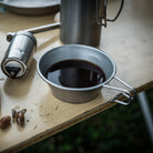 Snow Peak Stainless Steel Sierra Cup - Lifestyle Image