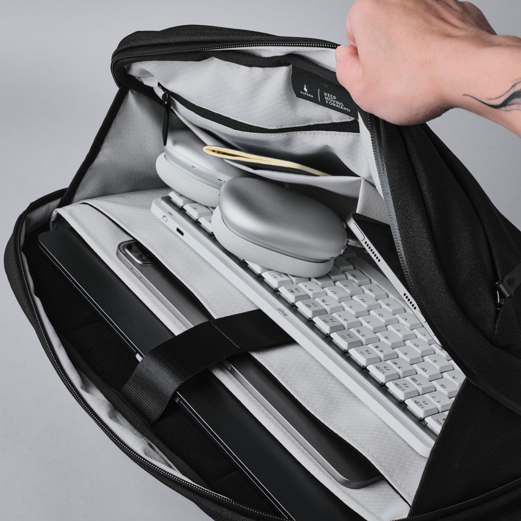 Alpaka Gear Elements Tech Brief Pro - Axoflux 600D Black