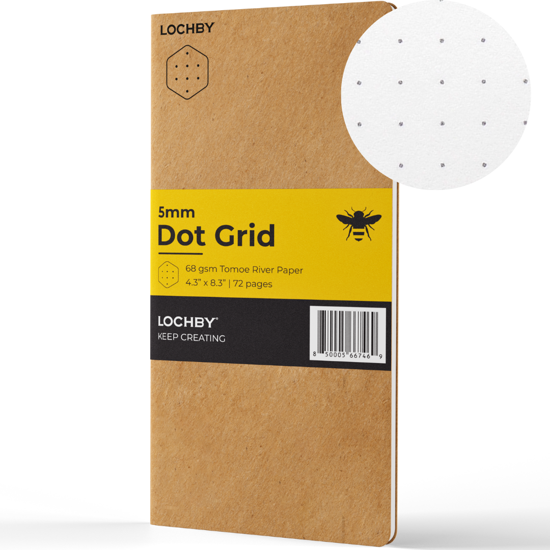 Lochby TN Size Notebook - Dot Grid