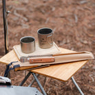 Snow Peak Ti-Double 300 Mug - Lifestyle Image