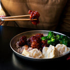 Snow Peak Trek Titanium Plate - Lifestyle Image