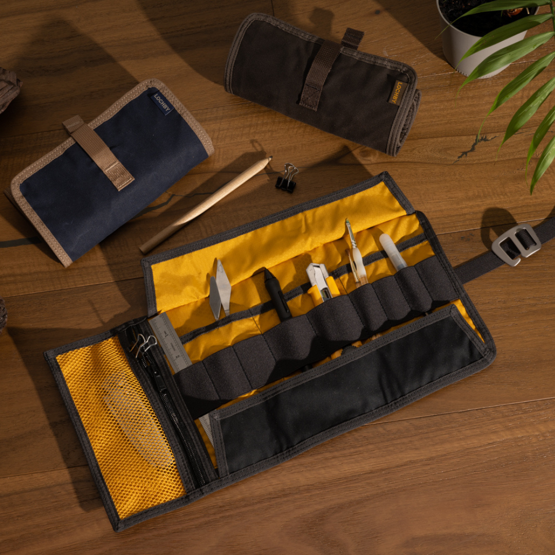 Lochby Tool Roll - Bumblebee - Lifestyle Image