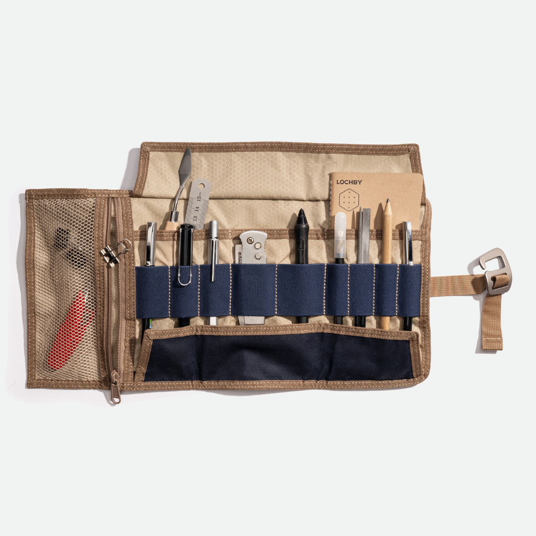 Lochby Tool Roll - Nautical