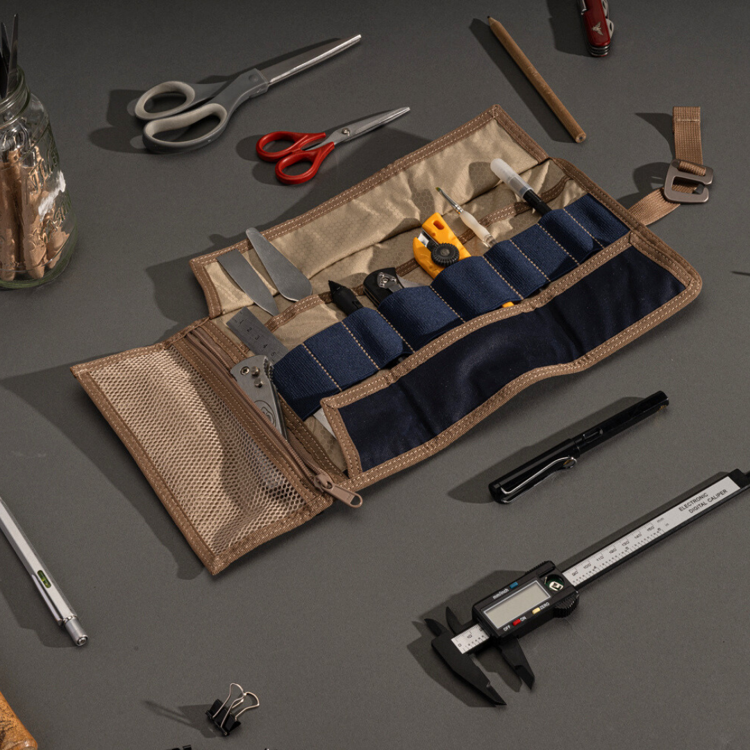 Lochby Tool Roll - Nautical - Lifestyle Image