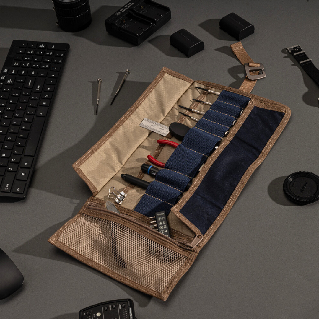 Lochby Tool Roll - Nautical - Lifestyle Image