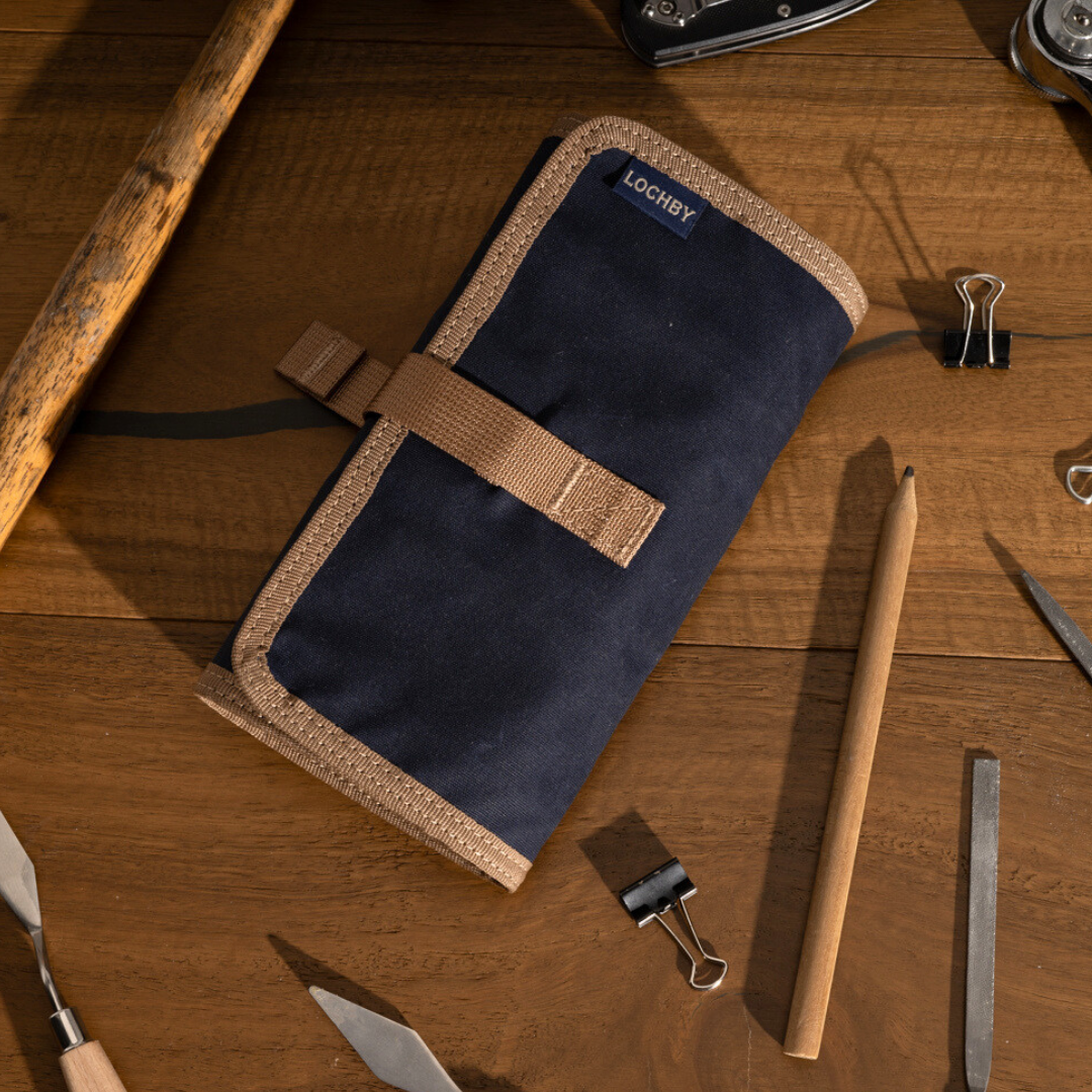 Lochby Tool Roll - Nautical - Lifestyle Image