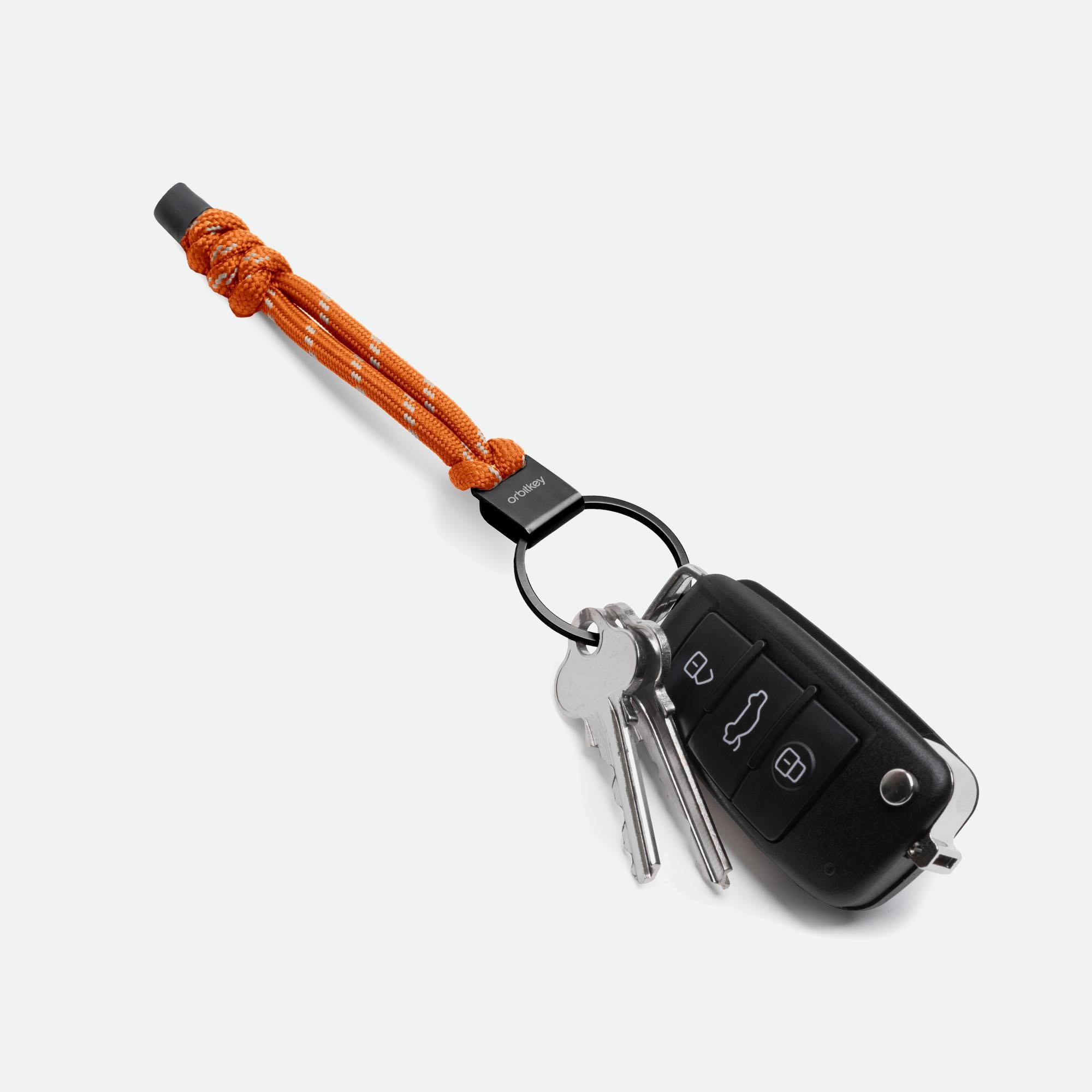 Orbitkey Urban Loop Keychain - Tangerine