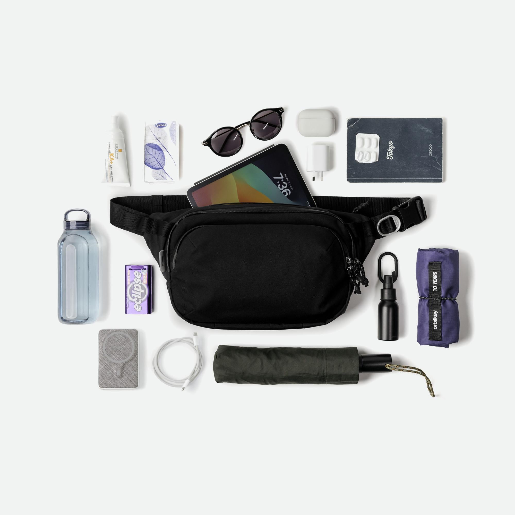 Orbitkey Urban Sling Plus (6L) - Black