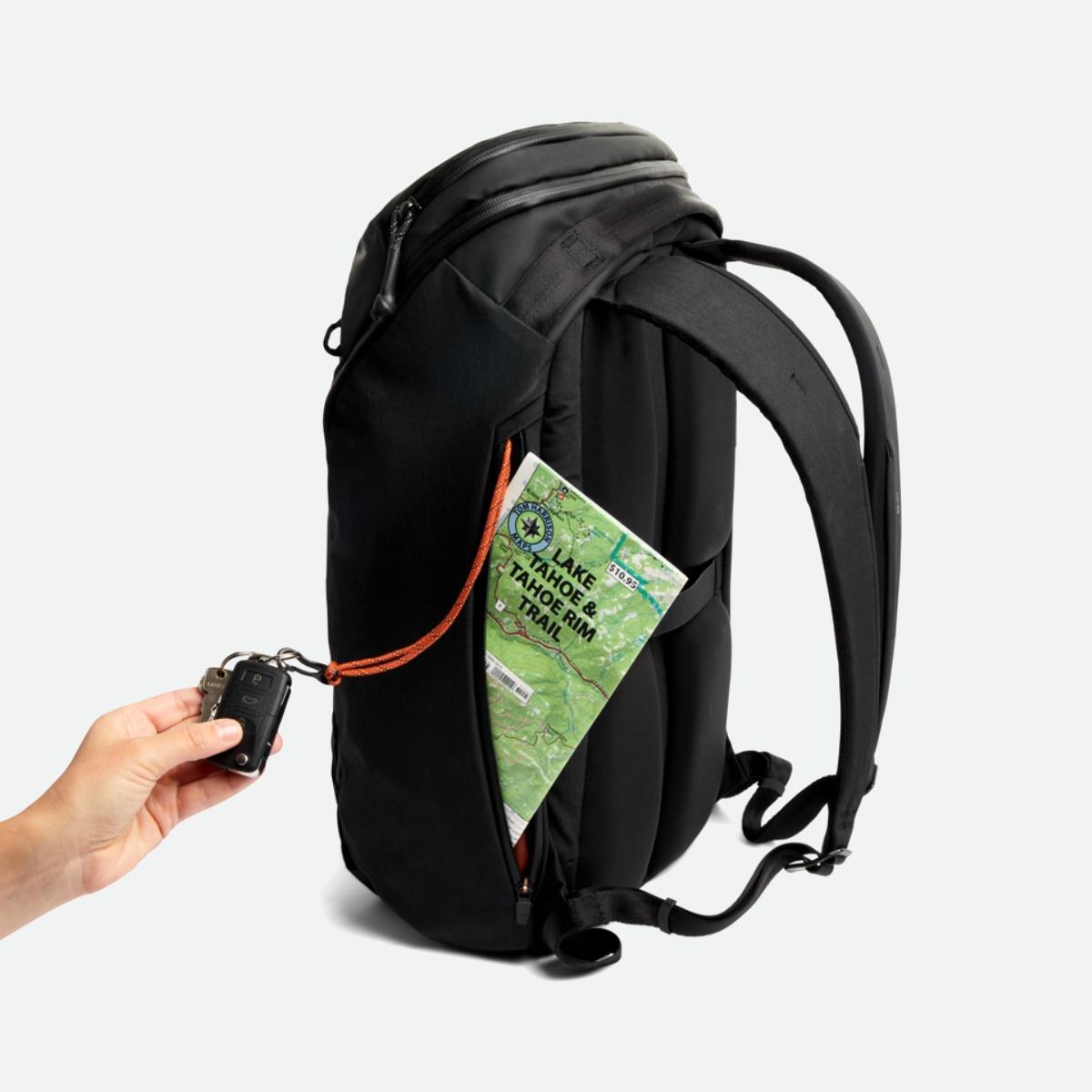 Bellroy Venture Travel Pack 26L - Jet Black (Leather Free)