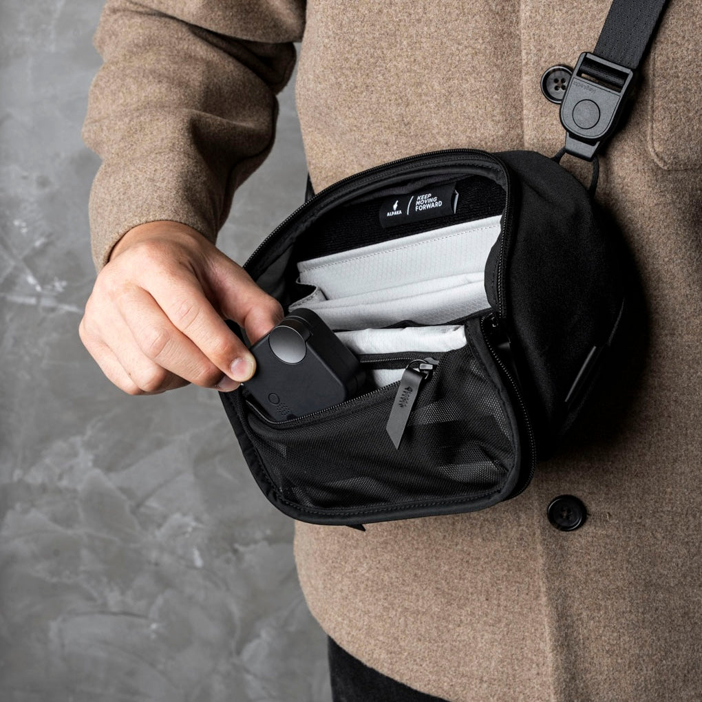 Alpaka Vertex Pouch Mini (2L) - Axoflux 300D Black