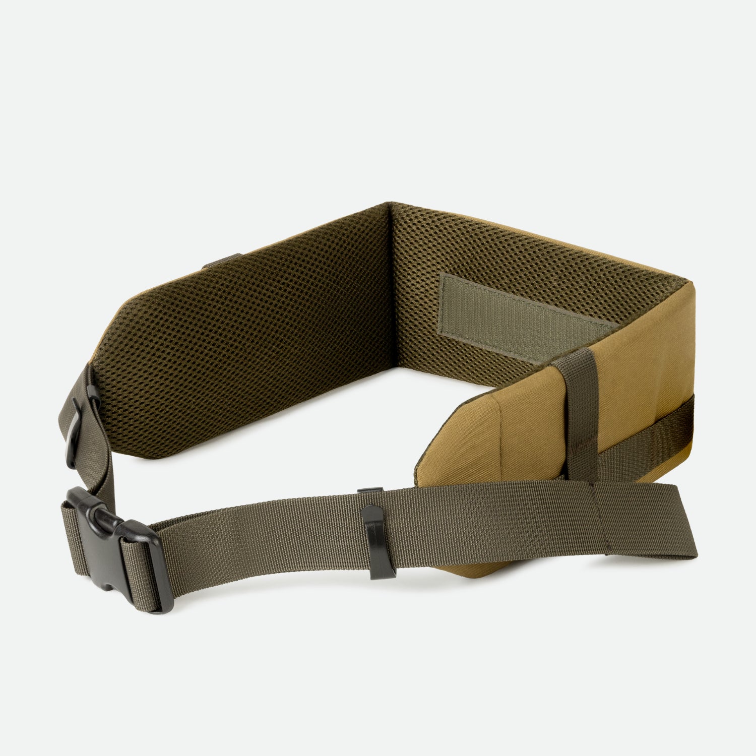 Wotancraft Detachable Waist Strap (For "New Pilot" Backpack) - Khaki Brown Canvas