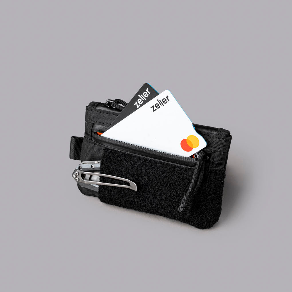 Alpaka Gear Zip Pouch Pro - Hook & Loop - X-Pac® VX21 Black