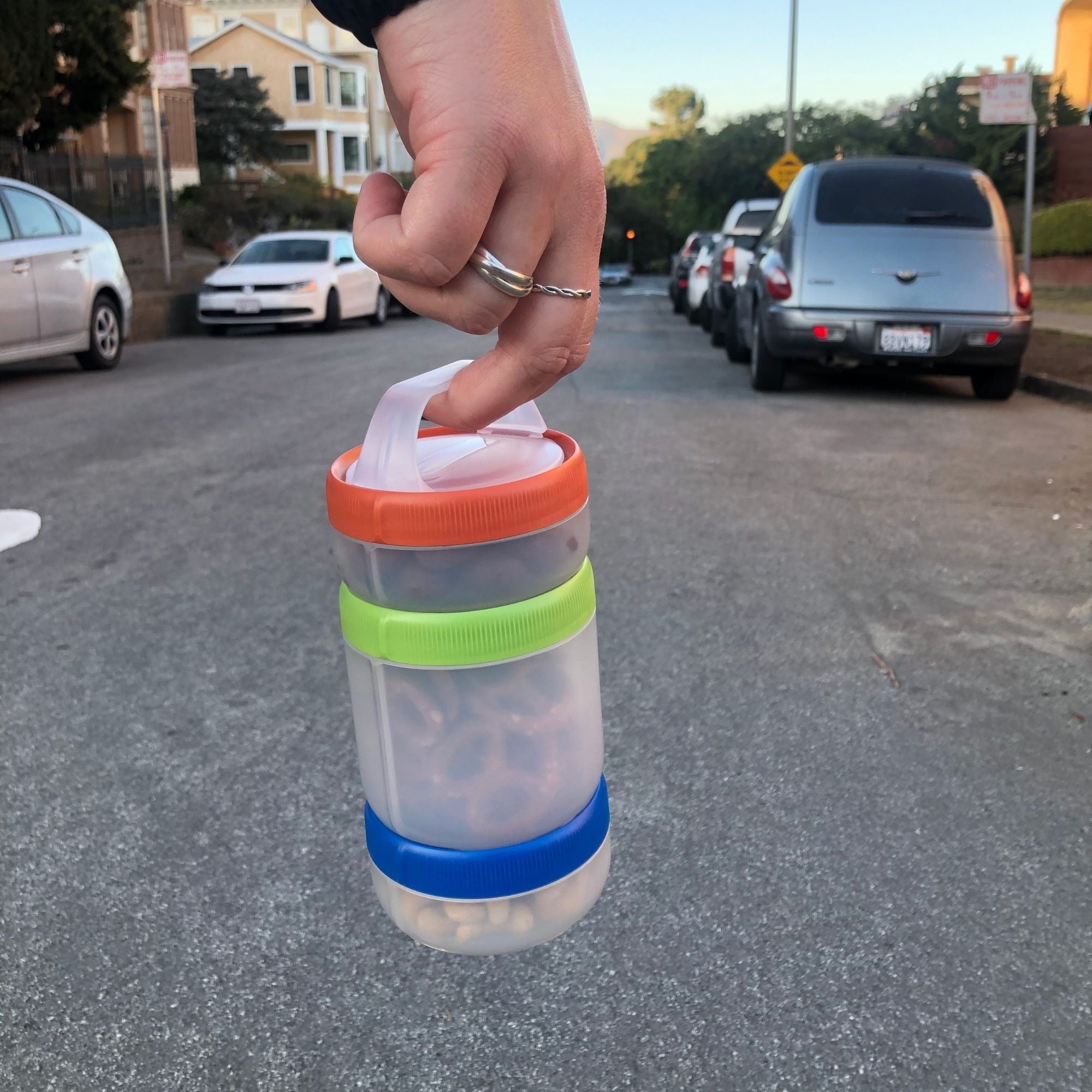 humangear Stax - genanvendelige, stakbare beholdere