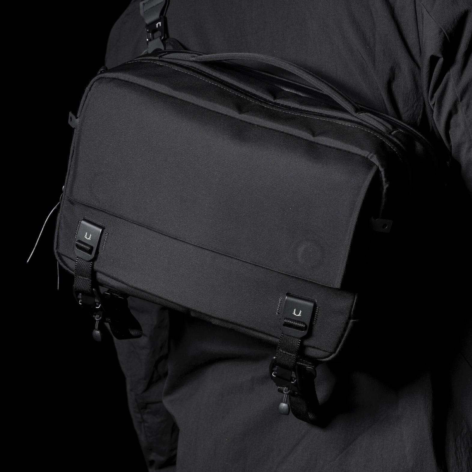 Black Ember Grip Sling Fidlock® V-Buckle Straps (Set of Two)